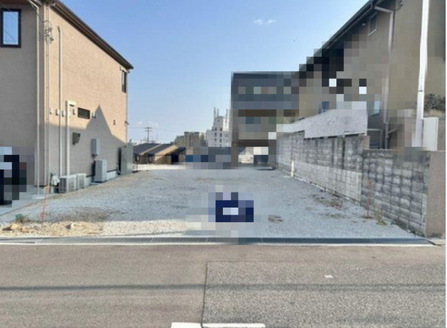 西岡本4丁目　売土地の土地図|２ＷＡＹアクセス　現況更地