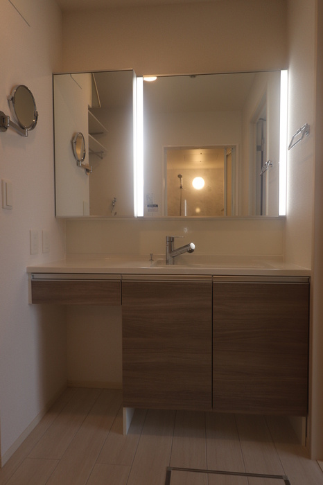 モンテベール南風の洗面所|忙しい朝には欠かせない洗面所です