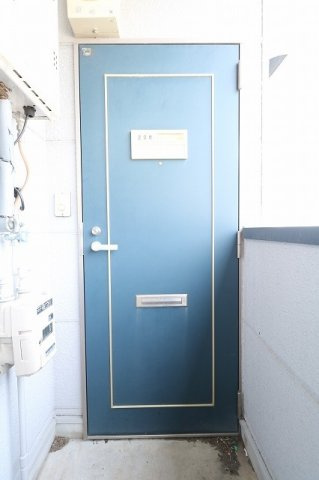 ソレイユ水城の玄関