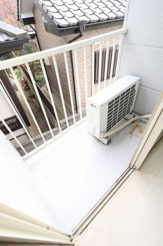 ソレイユ水城のバルコニー