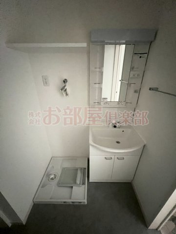 レアルグレイスの洗面所|脱衣スペースもあります