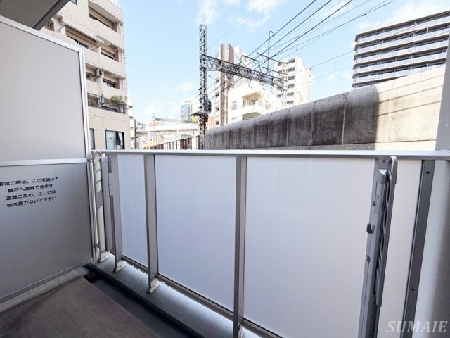 リテラス西日暮里の設備|物干しスペースです☆