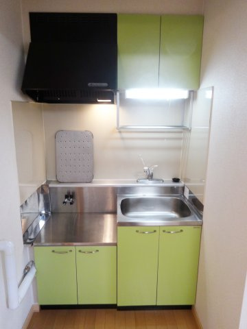 エルム医大前 A棟のキッチン