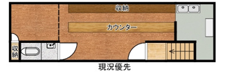 【間取り】 | 東本町1-42 貸店舗