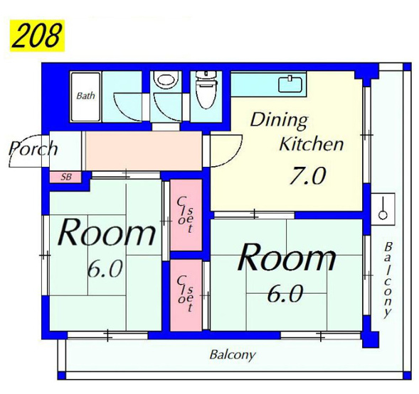 【間取り】 | S52176-ｲﾝﾍﾟﾘｱﾙ東岡崎