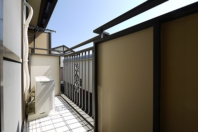 コーポハピネス　A棟のバルコニー