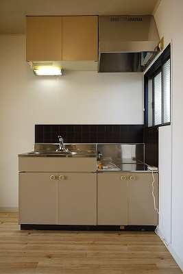 コーポハピネス　A棟のキッチン