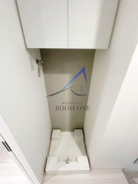 ZOOM神田の設備|洗濯機置き場です。