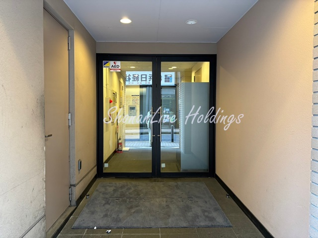 レジディア横濱馬車道のエントランス|オートロック完備のエントランス♪