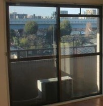 アロー向島40のバルコニー