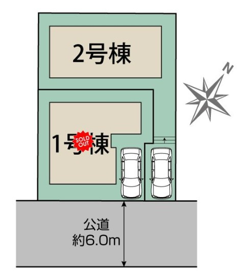 神戸市西区竹の台1丁目の区画図
