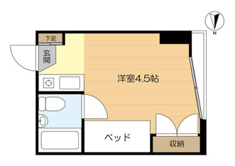 この間取りの反転タイプ