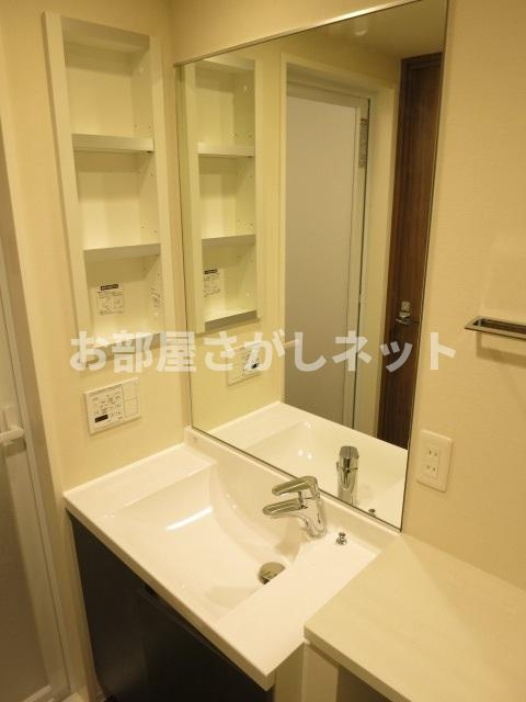 A-standard芝浦【おとり物件なし】#学生・社会人にオススメ！初期費用分割払いOK！の洗面所