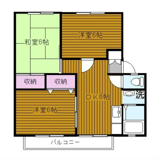 【間取り】 | サンビレッジ綾瀬Ｃ棟