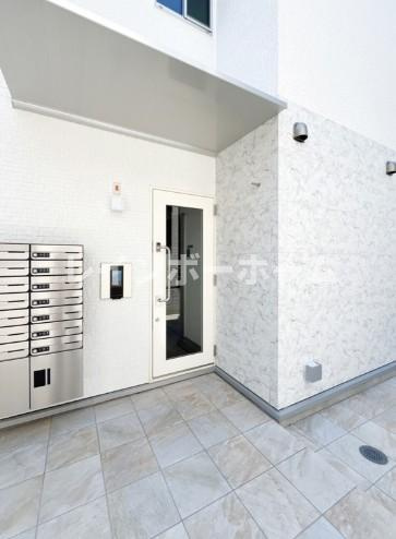 Claudia Shibamataのエントランス|※建築中のため同施工会社参考写真となります。