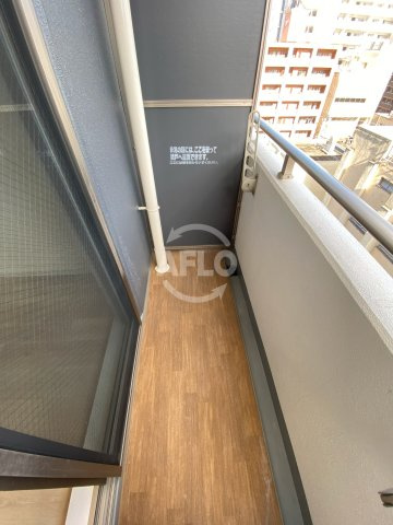 南堀江アパートメントグランデのバルコニー