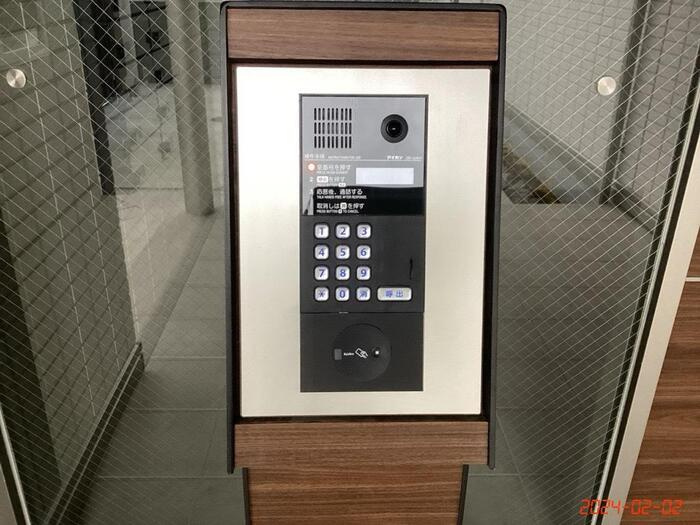 あいグラン・三島駅　B棟のエントランス