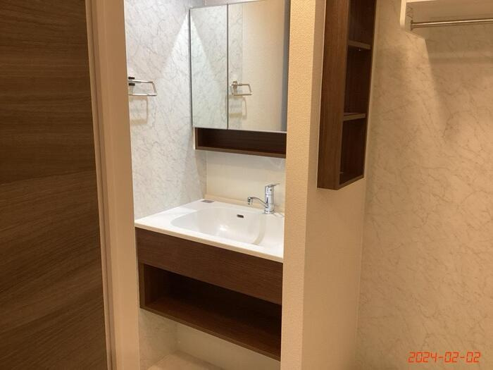 あいグラン・三島駅　B棟の独立洗面台