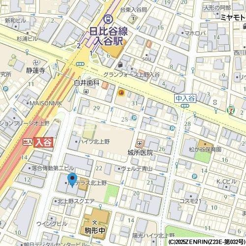 オーキッドレジデンス上野【おとり物件なし】#学生・社会人にオススメ！初期費用分割払いOK！の地図