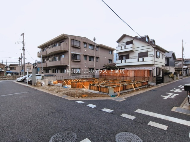 北区宮原町4丁目　新築戸建　ハートフルタウンAの前面道路含む現地写真