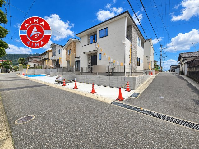 大野城市大城１丁目第2-3棟（1号棟）　の前面道路含む現地写真|見学の時間などお気軽にお問い合わせ下さい。