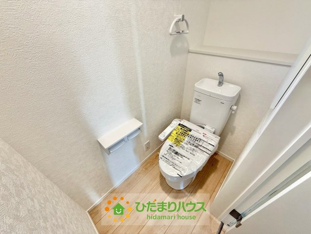 古河市諸川第9　新築一戸建て　02　クレイドルガーデンのトイレ
