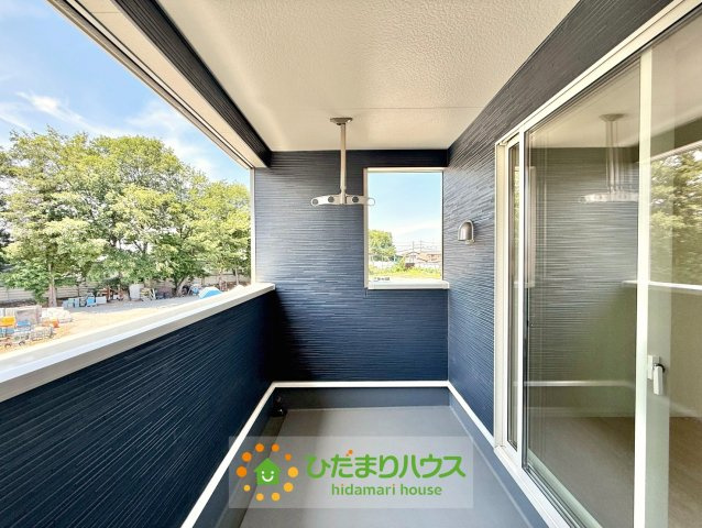 古河市諸川第9　新築一戸建て　02　クレイドルガーデンのバルコニー