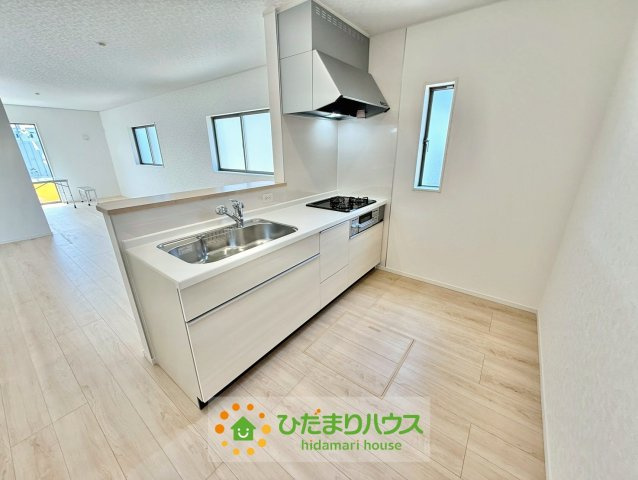 古河市諸川第9　新築一戸建て　03　クレイドルガーデンのキッチン