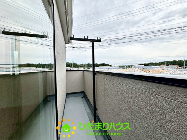 古河市諸川第9　新築一戸建て　01　クレイドルガーデンのバルコニー
