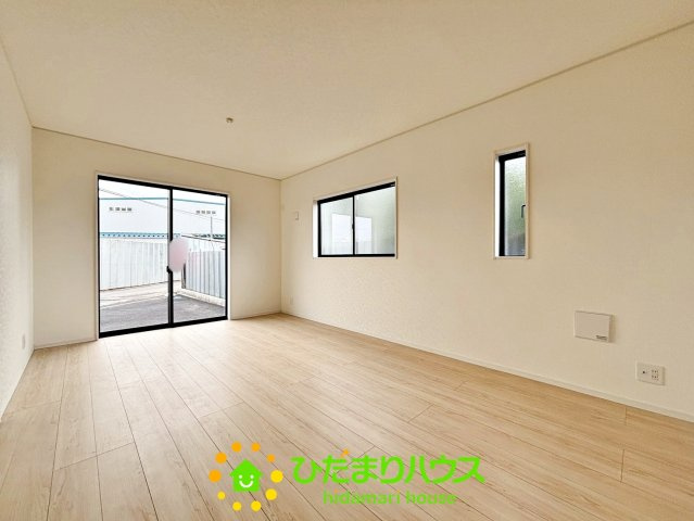 古河市諸川第9　新築一戸建て　01　クレイドルガーデンの居間・リビング