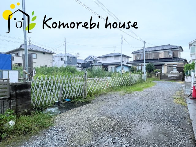 さいたま市西区指扇　1期　新築一戸建て　02の前面道路含む現地写真|2026.9.7撮影