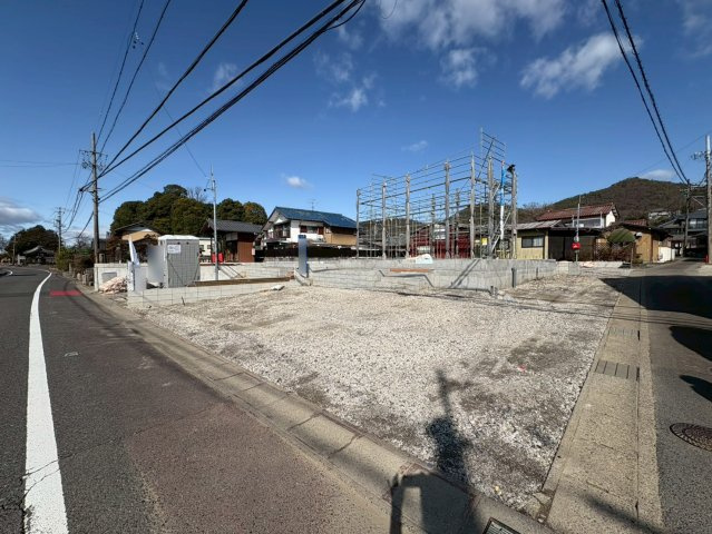 クワイエ　各務原市鵜沼西町１丁目第１　全３区画分譲の外観|「現地（2026年2月28日）撮影」　
■全体写真　
■ヤマダ不動産　株式会社リライフ　