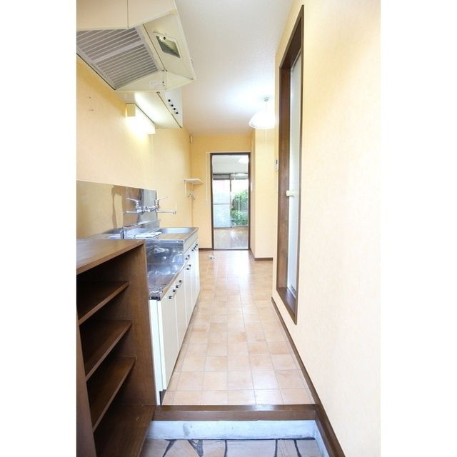 エステート武蔵台の玄関