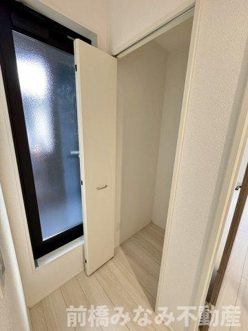 【新築】前橋市南町4丁目4期　限定1棟　グラファーレ　新築建売の収納|大きなものも収納できそうです