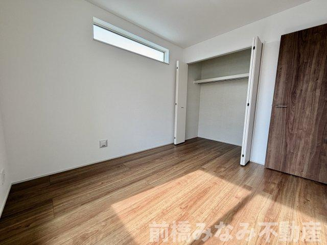 【新築】前橋市北代田町　限定1棟　ハートフルタウン　新築建売の洋室|個人の部屋や寝室として使える洋室です