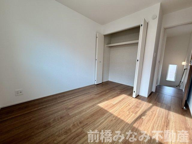 【新築】前橋市北代田町　限定1棟　ハートフルタウン　新築建売の洋室|個人の部屋や寝室として使える洋室です