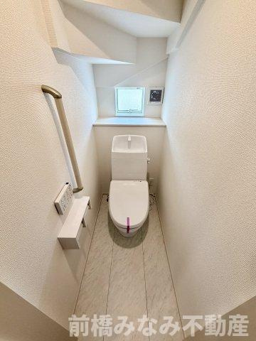 【新築】前橋市北代田町　限定1棟　ハートフルタウン　新築建売のトイレ|トイレも気になるポイント