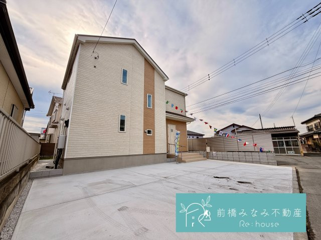 【新築】前橋市北代田町　限定1棟　ハートフルタウン　新築建売の外観|外観も気になるポイント