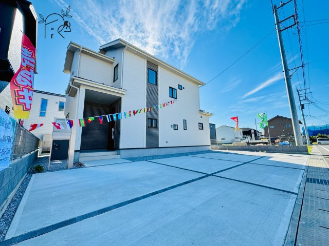 前橋市後家町　２号棟(全３棟)　ブルーミングガーデン　新築建売分譲の外観