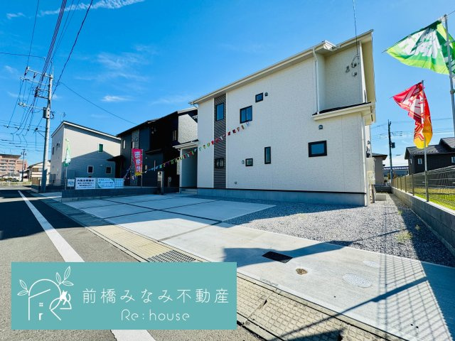 前橋市後家町　２号棟(全３棟)　ブルーミングガーデン　新築建売分譲の外観