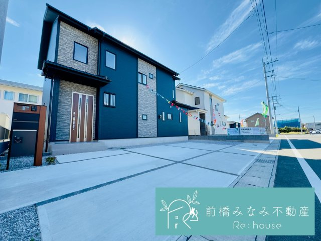 前橋市後家町　３号棟(全３棟)　ブルーミングガーデン　新築建売分譲の外観
