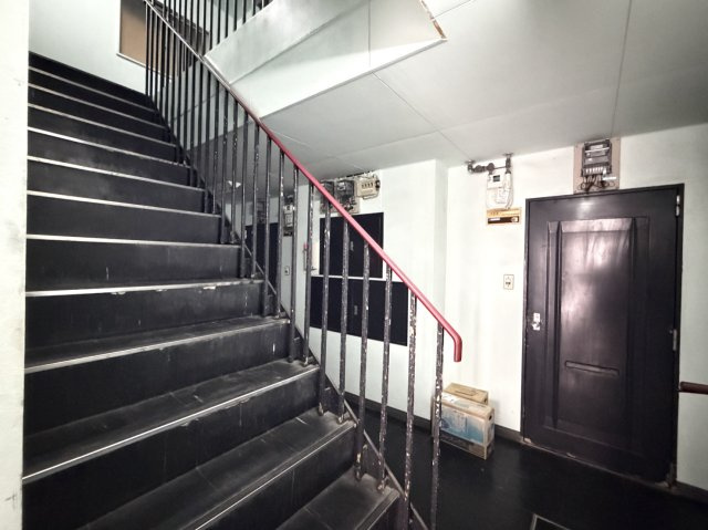 サトーハイツのエントランス