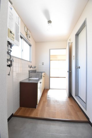 サトーハイツの玄関