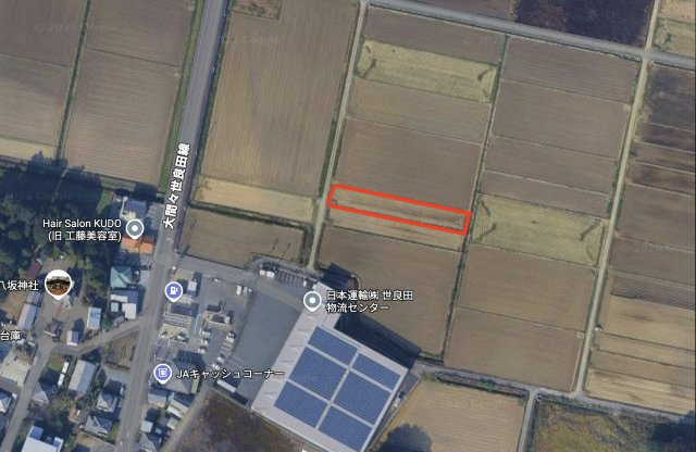 {農地}太田市世良田3420（青地）