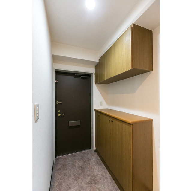 コスモ柏2の玄関