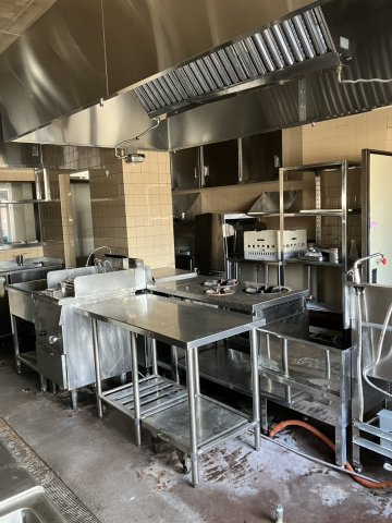 桐生市境野町2洋食店居抜きのキッチン