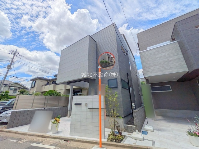 練馬区東大泉3丁目 全4棟A号棟の外観|堂々完成につきご内覧していただけます