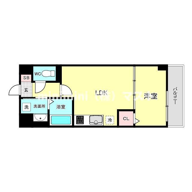 リアライズ今里南の間取り