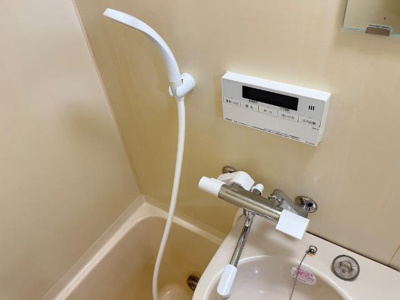 【浴室】 | アイランドＴａｋａｓｈｉ | サーモ付きシャワー水栓（イメージ）