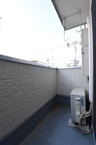 アクアパレスのバルコニー